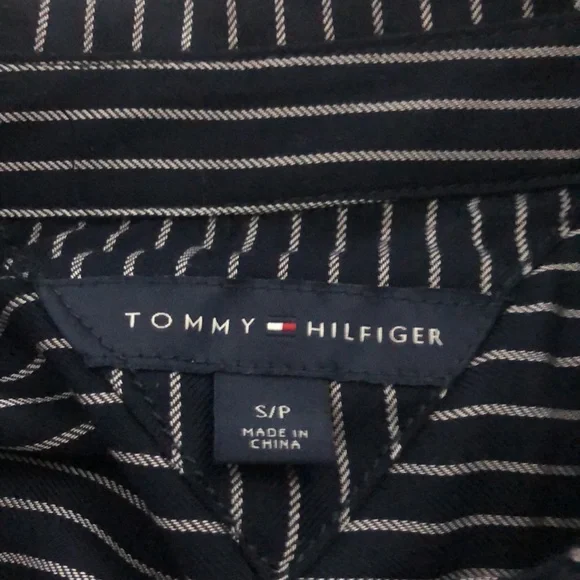 NWOT blue and white stripe button down. - Picture 5 of 6